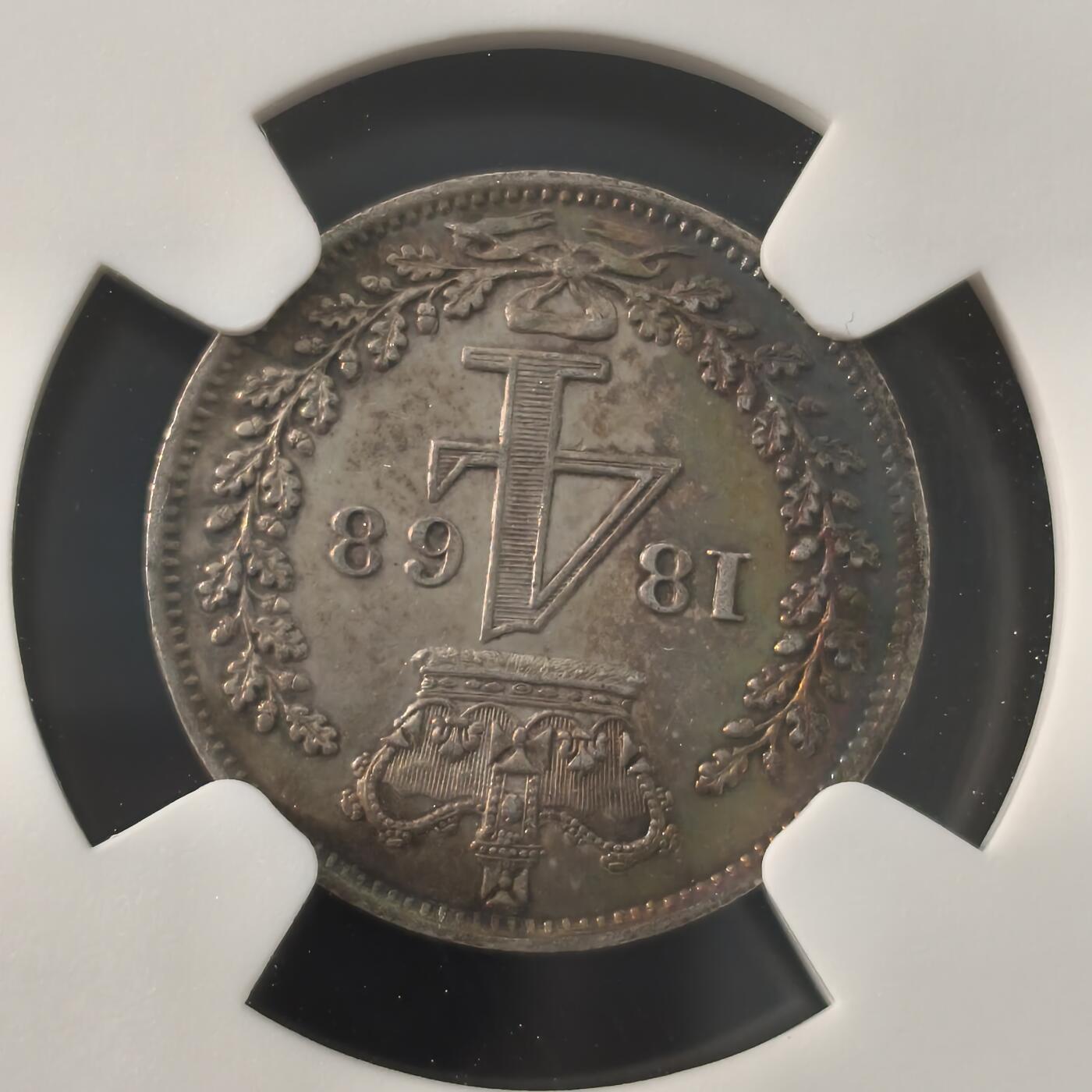 老蟹的宝藏🏴‍☠️ II-美国/奥地利/英国/其余国家评级币及散币 NGC UNCD 英国1868年维多利亚4便士濯足币