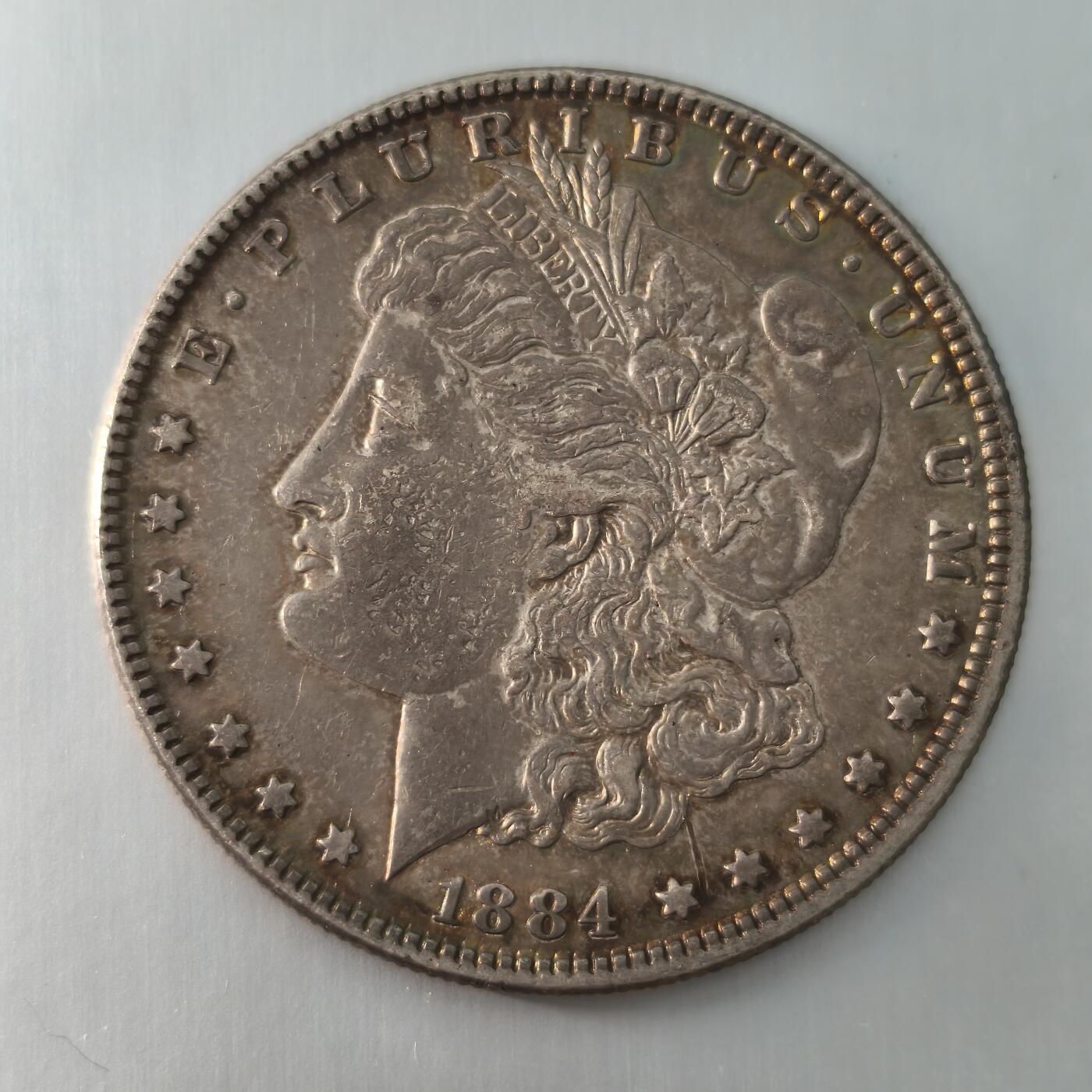 老蟹的宝藏🏴‍☠️ II-美国/奥地利/英国/其余国家评级币及散币 美国1884年摩根1元