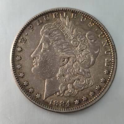 老蟹的宝藏🏴‍☠️ II-美国/奥地利/英国/其余国家评级币及散币 - 美国1884年摩根1元