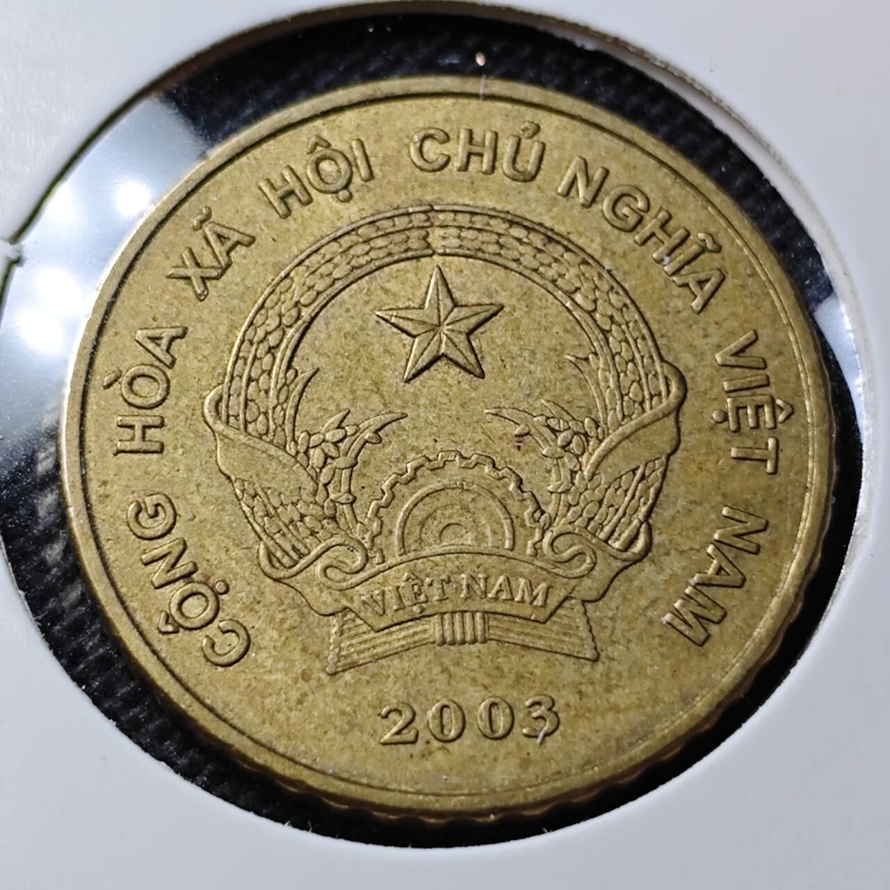 KK钱币收藏小铺 第346场 2月预留时间 周末发货 2003越南5000盾
