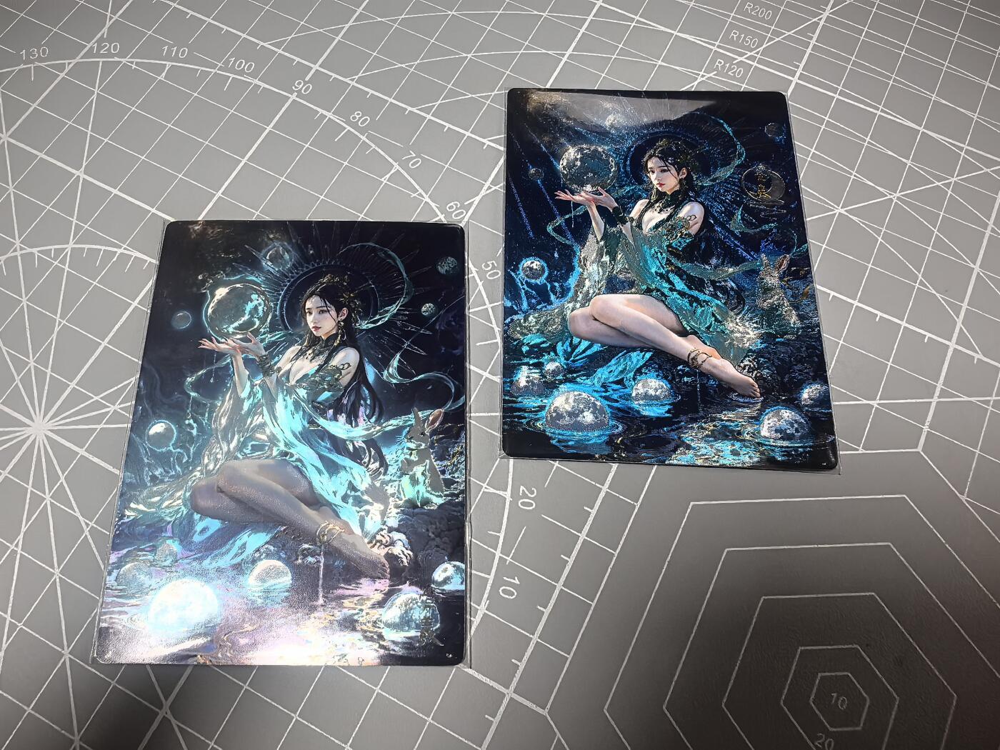 第十九场拍卖 无寄存 结拍 9月24日晚20点 公益场 无佣金 无手续费 品控放大镜勿拍。卡牌出厂品质全部套膜不包厂瑕 禁止🚫小号抬价 部分卡牌设有底价 大家放心拍 点个关注哈 奇点卡牌 宗rich 玄灵谱 粗闪＋光刻常曦