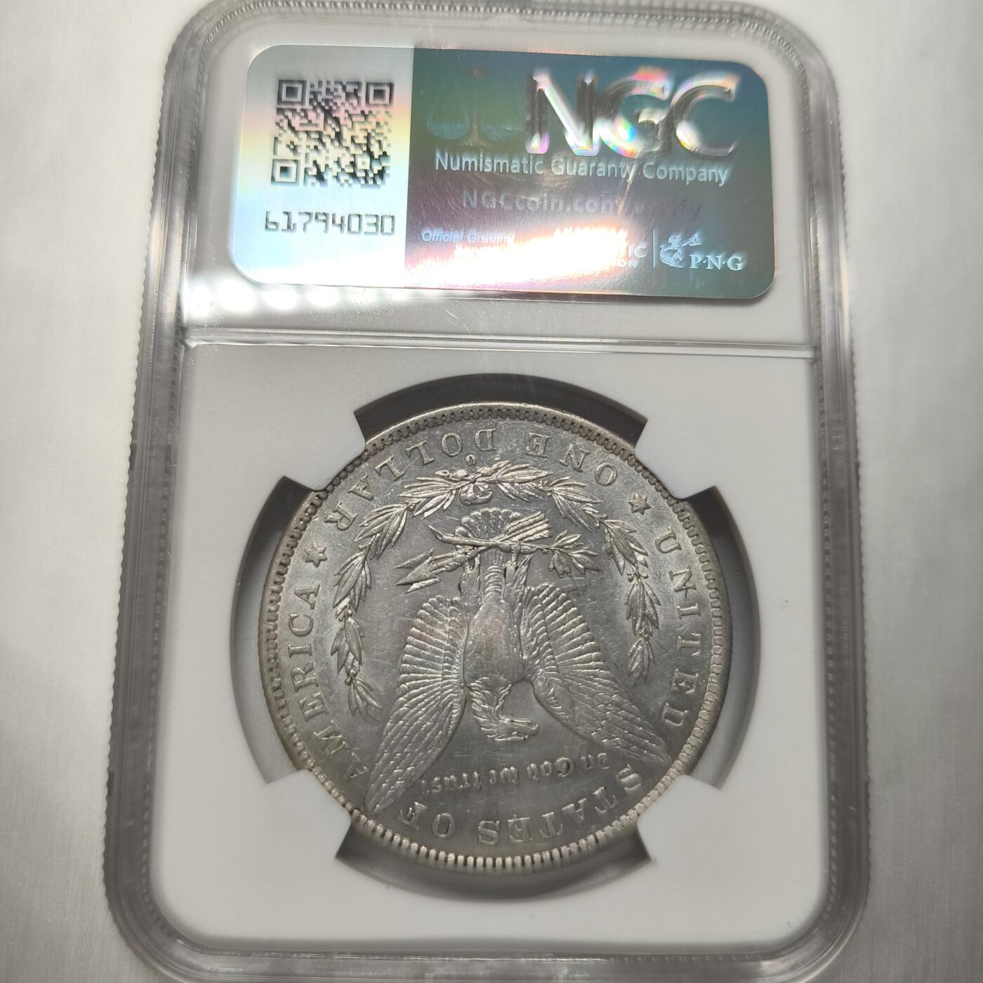 老蟹的宝藏🏴‍☠️ II-美国/奥地利/英国/其余国家评级币及散币 NGC AU58 美国1882年O版摩根1元