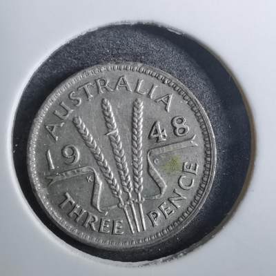 沼泽如烟--第848场 - 澳大利亚1948年3便士银币