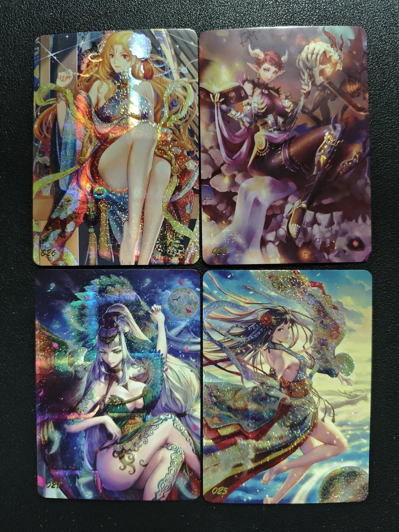 天玑星卡拍第125期《9.25周四截拍》持续收拍收评中 满赠卡需备注 燎原卡牌 魔物娘 纱布闪 四张