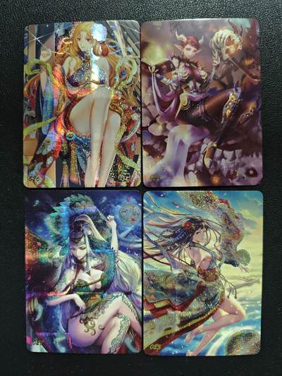天玑星卡拍第125期《9.25周四截拍》持续收拍收评中 满赠卡需备注 - 燎原卡牌 魔物娘 纱布闪 四张