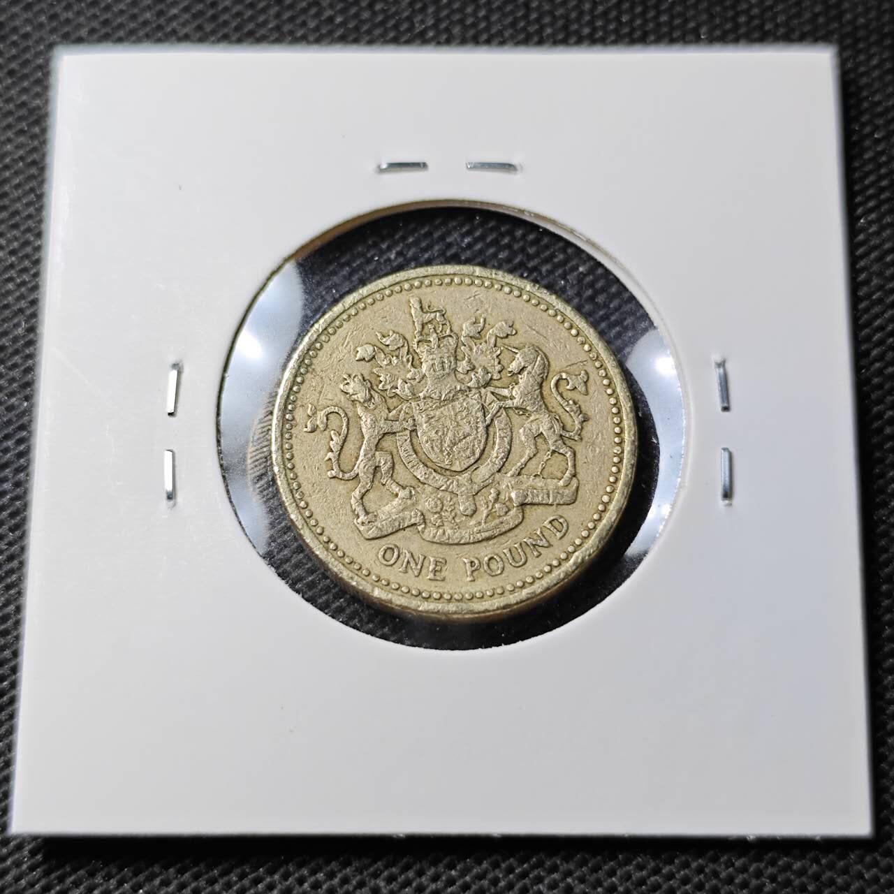 KK钱币收藏小铺 第347场 2月预留时间 周末发货  1983英国1镑