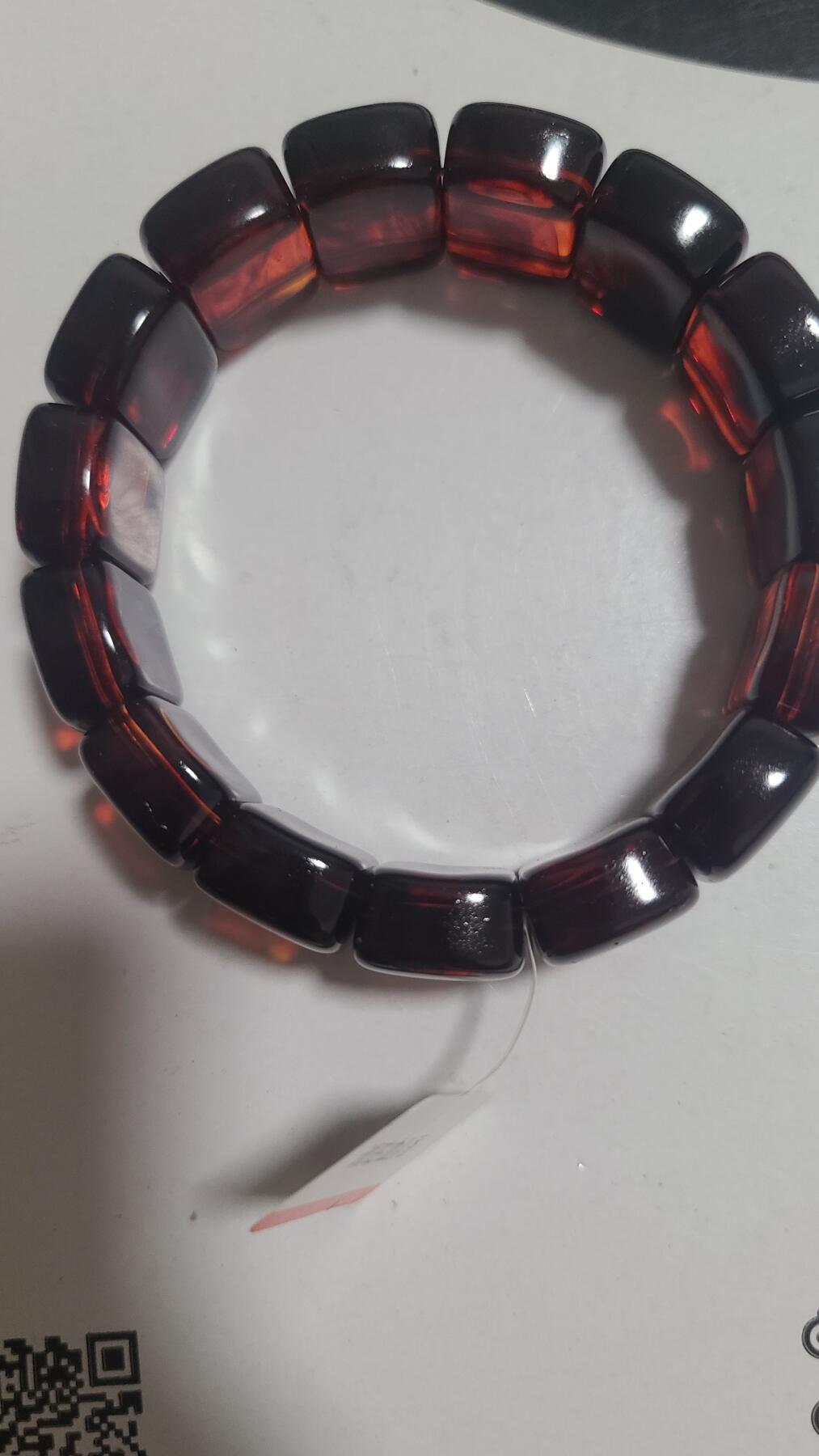 琥珀血晶香沉香手串保真
