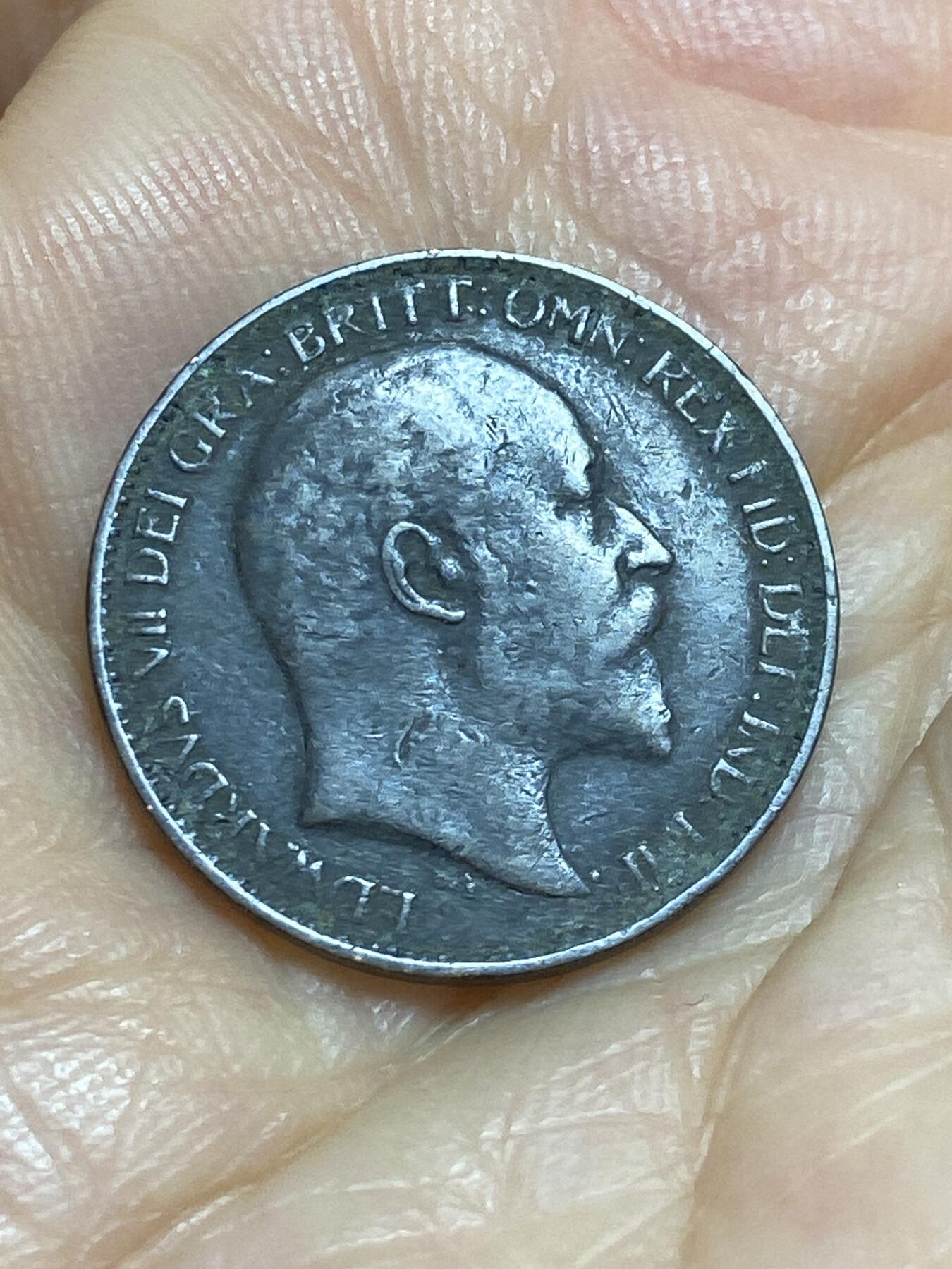 2025年第九十五场(总第一百二十一场）外国好品散币(免佣金) 英国🇬🇧1902年1法新(爱德华七世加冕年，首发年)