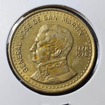 KK钱币收藏小铺 第347场 2月预留时间 周末发货 - 1978阿根廷100比索 纪念币