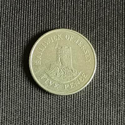【游宝拍卖】乙巳蛇年71期 节前综合场 周五集拍 - 泽西岛5便士