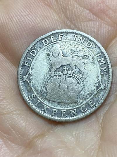 2025年第九十五场(总第一百二十一场）外国好品散币(免佣金) - 英国🇬🇧1926年6便士银币(乔治五世第三版，关门年仅发行2年，500银)