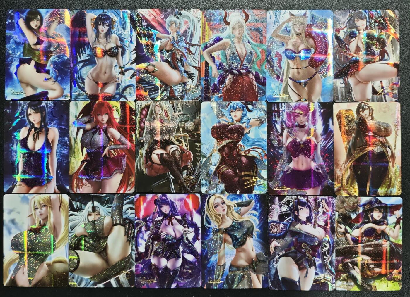 天玑星卡拍第125期《9.25周四截拍》持续收拍收评中 满赠卡需备注 燎原卡牌 ACG 第十八包 纱布闪 十八张 自制卡