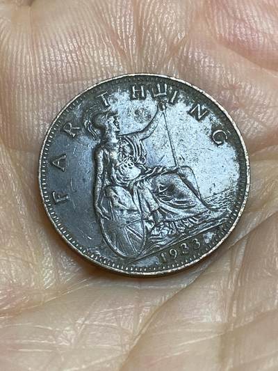 2025年第九十五场(总第一百二十一场）外国好品散币(免佣金) - 英国🇬🇧1933年1法新(乔治五世第三版)