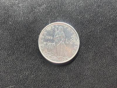 邮泉阁限时拍卖第二十六场 各国硬币专场（硬币在国外） - 梵蒂冈1965年2里拉