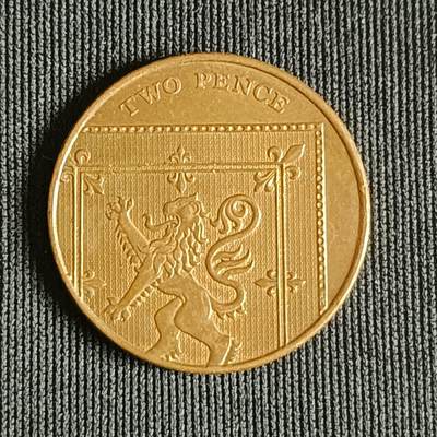 【游宝拍卖】乙巳蛇年71期 节前综合场 周五集拍 - 英国盾徽版2便士