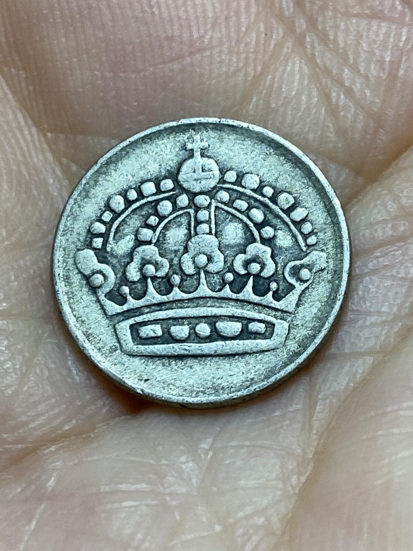 2025年第九十五场(总第一百二十一场）外国好品散币(免佣金) 瑞典🇸🇪1955年10欧尔银币(古斯塔夫六世时期，400银)