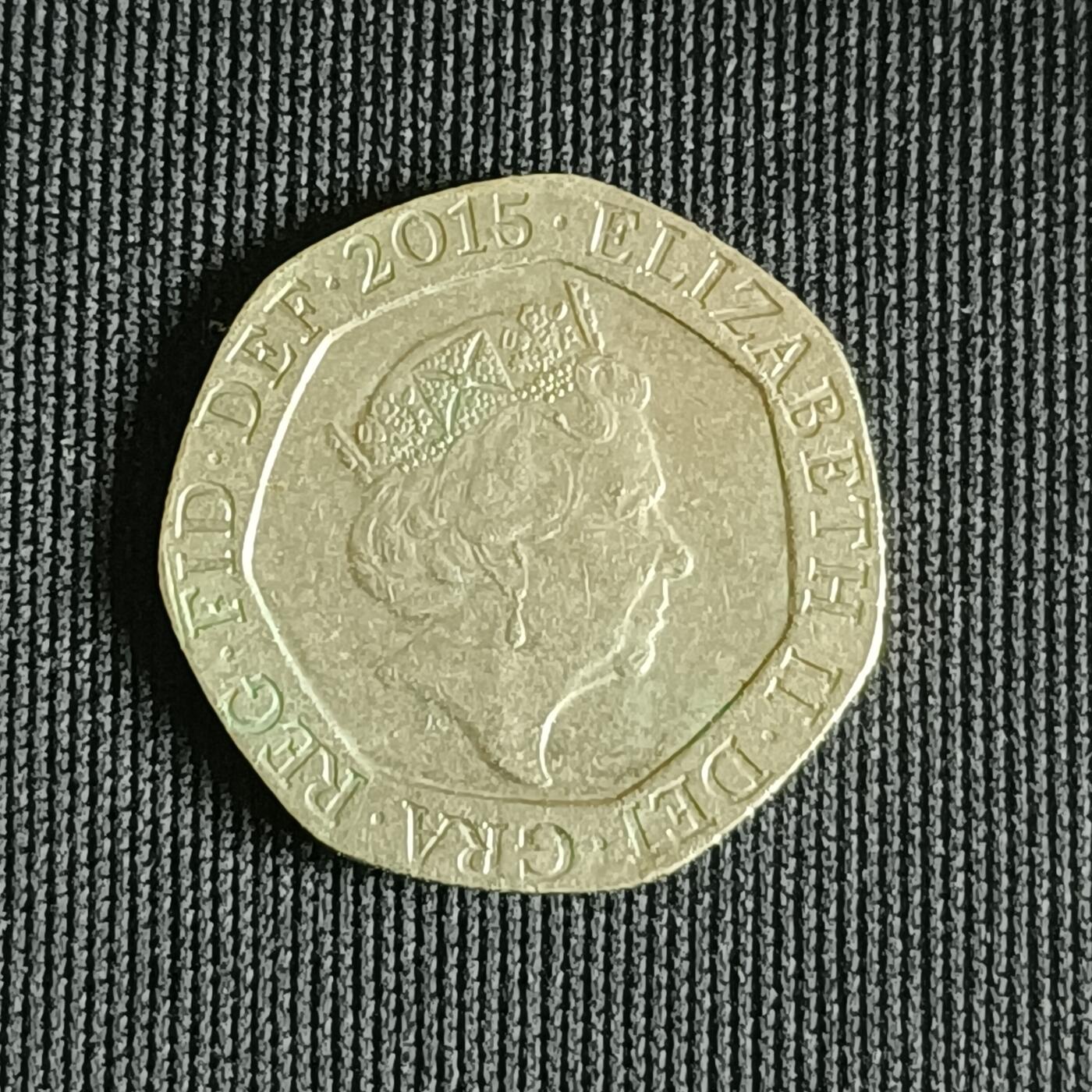 【游宝拍卖】乙巳蛇年71期 节前综合场 周五集拍 英国盾徽版20便士