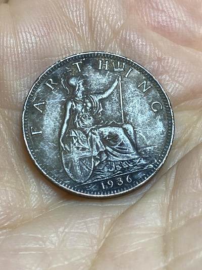 2025年第九十五场(总第一百二十一场）外国好品散币(免佣金) - 英国🇬🇧1936年1法新(乔治五世逝世年，第三版关门年)