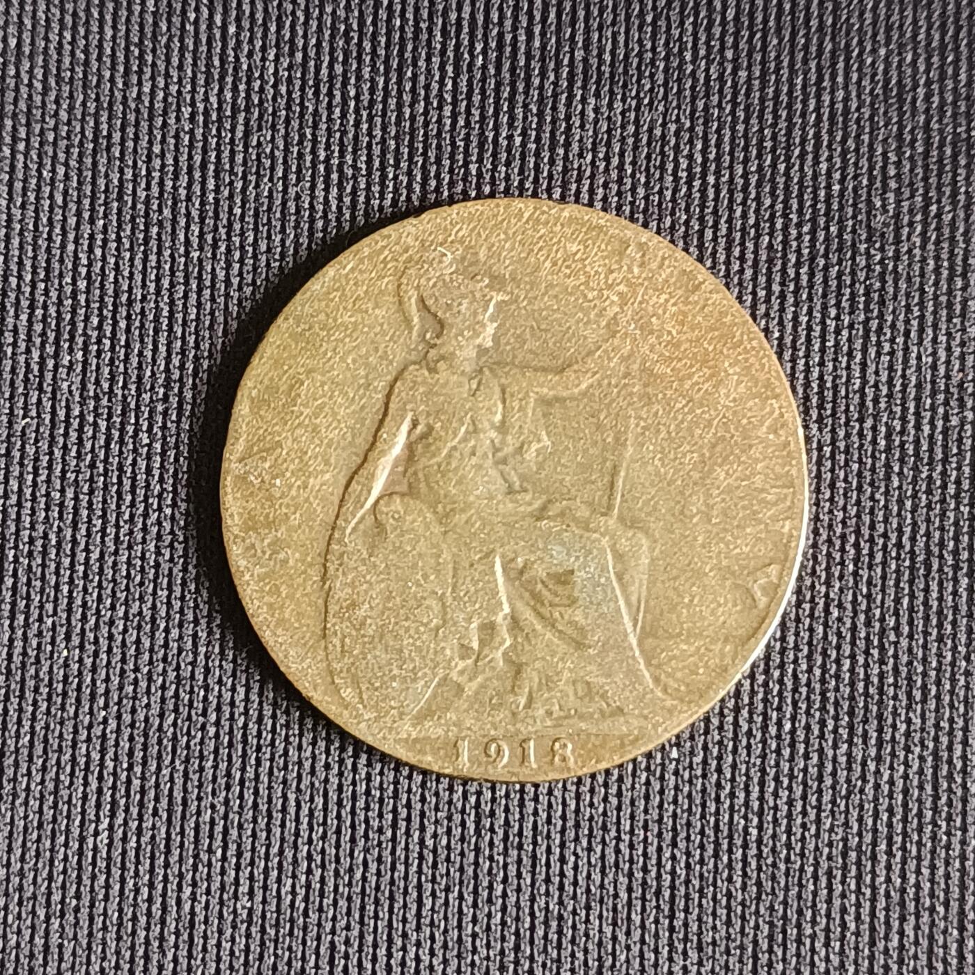 【游宝拍卖】乙巳蛇年71期 节前综合场 周五集拍 英国1921年1/2便士