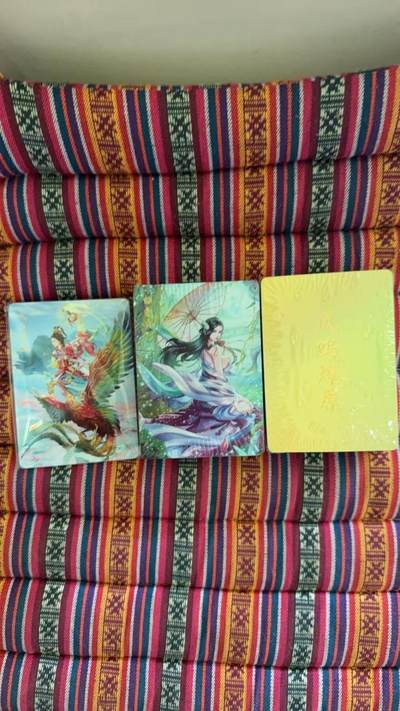 光影卡牌第23期，各家亲签，各家套卡，持续收拍品 - 燎原玲姐解语花炫彩，好像是3-4-5弹