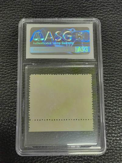 洪涛臻品批发群 精选邮票限时拍卖第1119期  纪13原版4－1新厂名一枚，ASG80OP，原版精品西藏，厂名稀缺，带op说明是原票无疑，注意捡漏