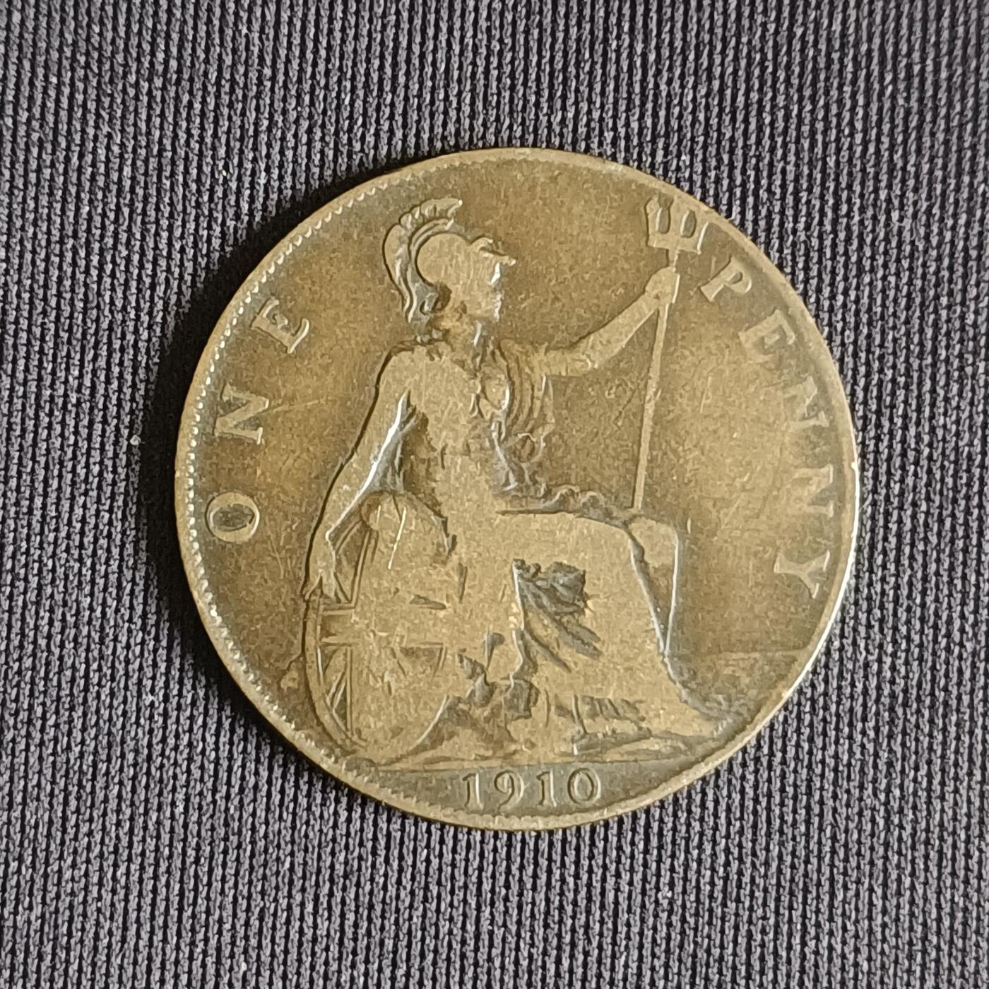【游宝拍卖】乙巳蛇年71期 节前综合场 周五集拍 英国1910年1便士