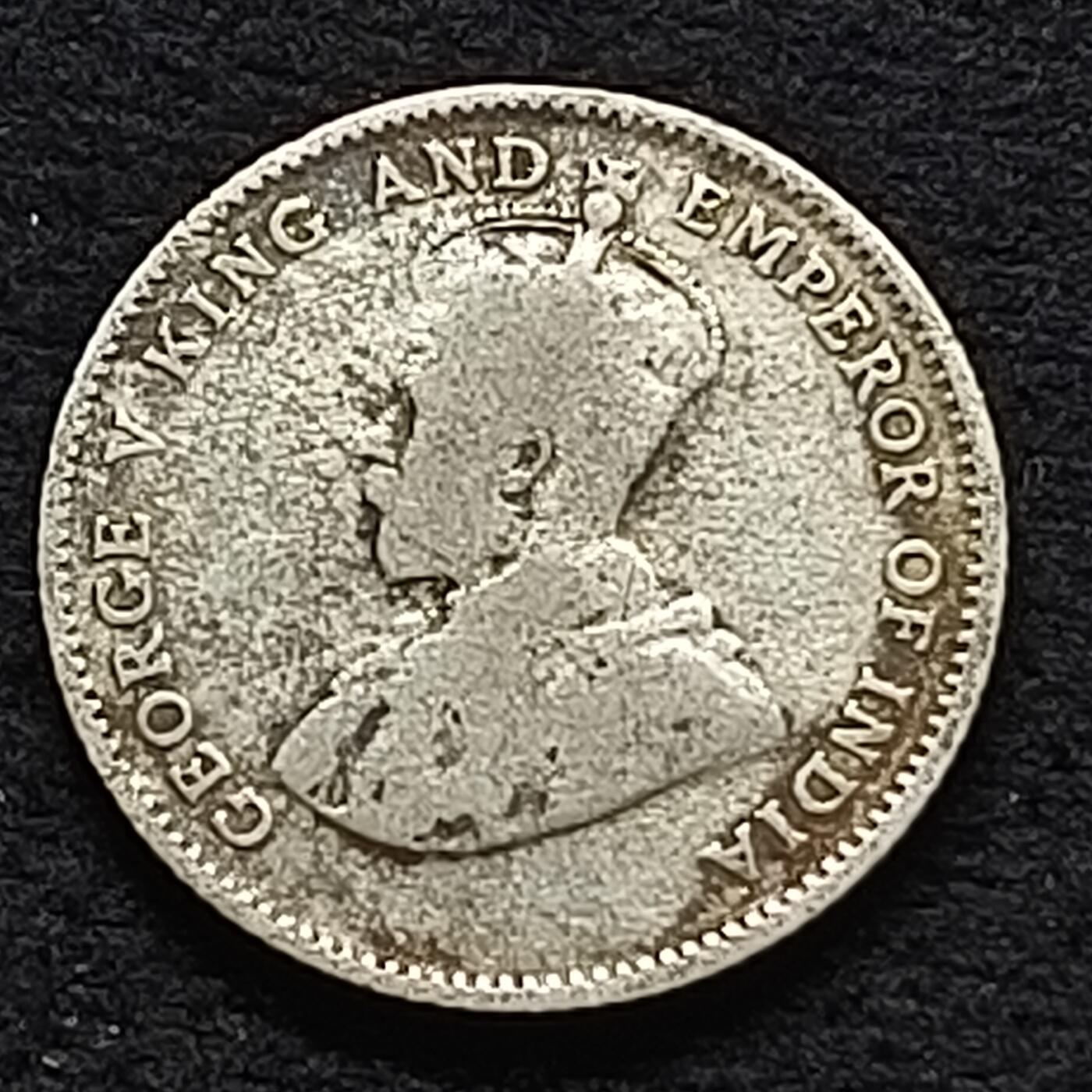 【全场包邮】纯粹捡漏拍462场 英属海峡1926年乔治五世10分银币