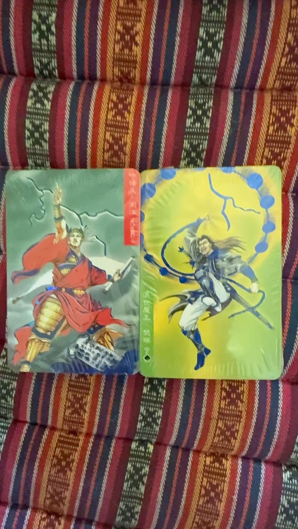 光影卡牌第23期，各家亲签，各家套卡，持续收拍品 百里小浣熊蓝猫眼1套
