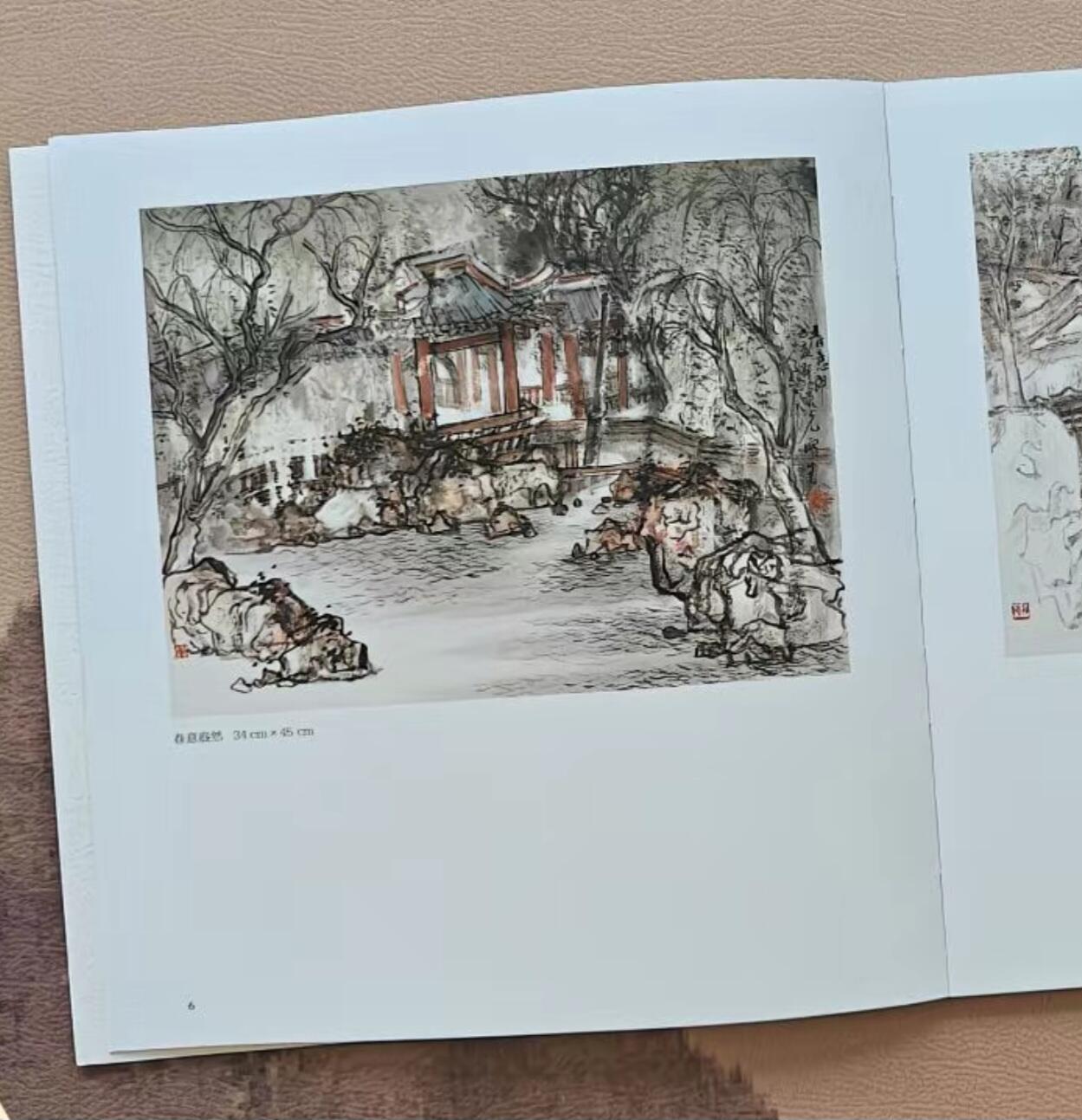 听雨轩    当代中国画名家小品集（全新正版）限时专场