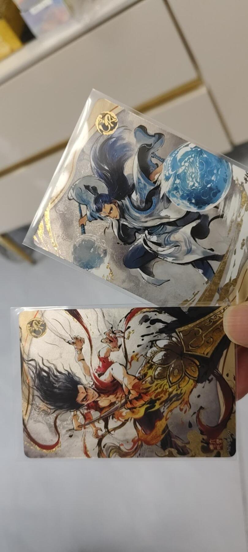 秋原瞳的小店第二十四期（持续收拍，祝大家国庆中秋快乐，好好睡它个自然醒） 卡游哪吒3弹斗天包ur主角一对