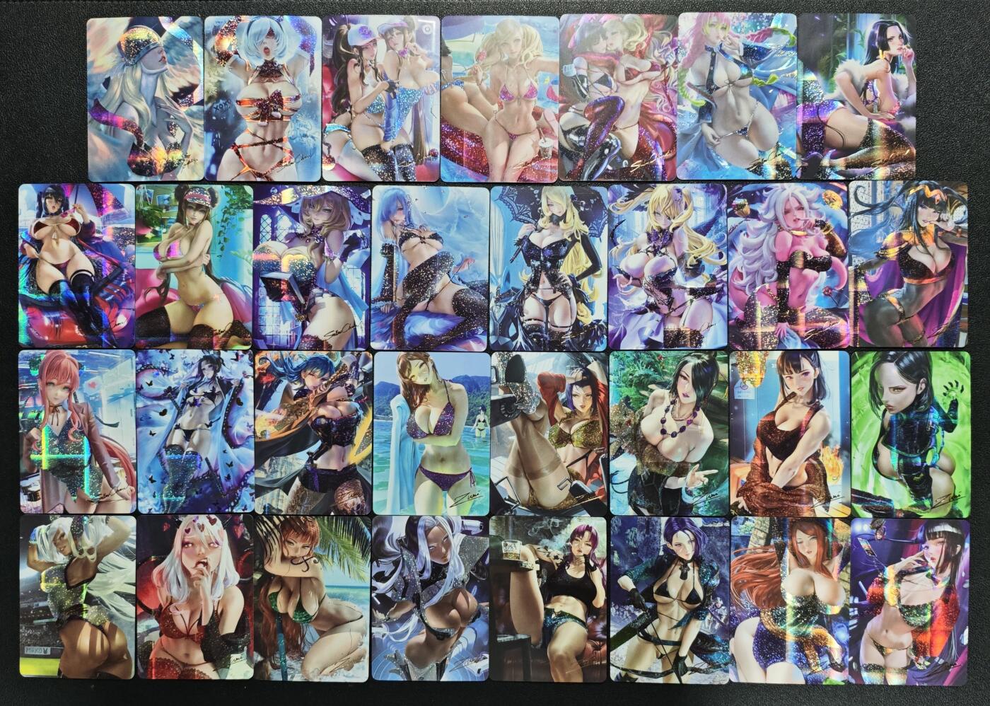 天玑星卡拍第125期《9.25周四截拍》持续收拍收评中 满赠卡需备注 燎原卡牌 ACG 1-2季 二百五十八张 金碎 自制卡