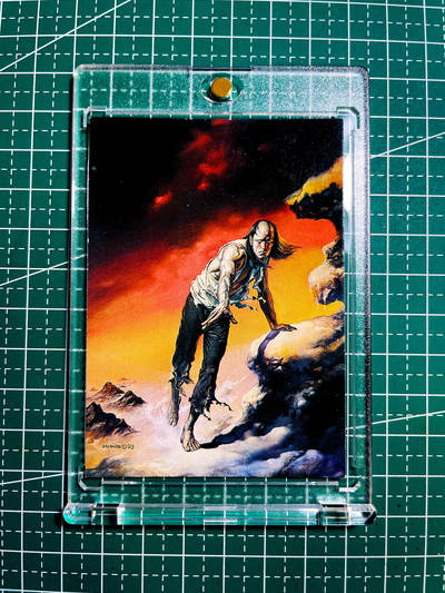 【关注参拍有赠卡】显眼宝33期  9.26日晚21:50结束 - 【带卡砖 保存良好】 FRANKENSTEIN 1994 Boris Vallejo. All Rights Reserved. Produced by Comic Images.