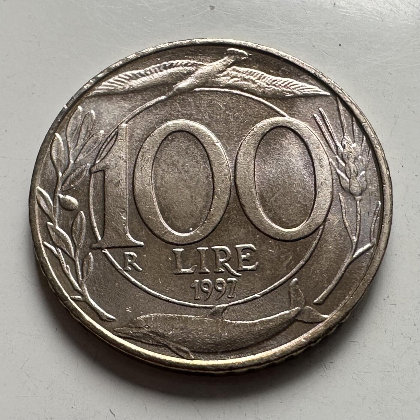 🌹外币初藏🌹🐯2025年第105场 周二无佣金特价场 意大利1997年100里拉