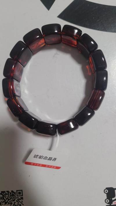 琥珀血晶香沉香手串保真 - 琥珀血晶香沉香手串保真
