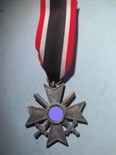 盛世勋华——号角文化勋章邮票专场拍卖第280期 - 德国（1939）二级佩剑战功十字勋章  带15厂厂标（Friedrich Orth）