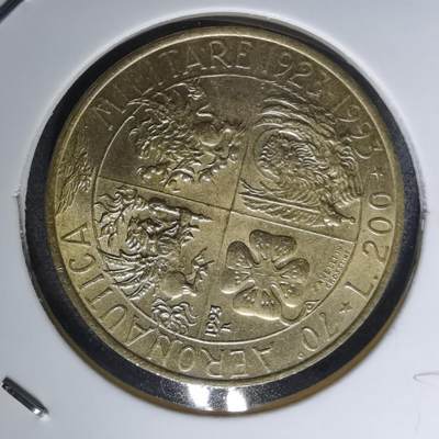 沼泽如烟--第848场 - 意大利1993年200里拉纪念币