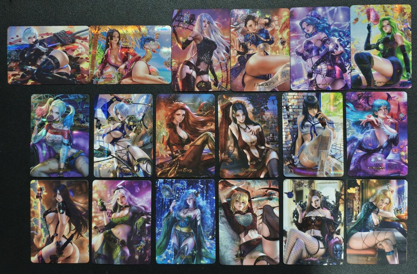 天玑星卡拍第125期《9.25周四截拍》持续收拍收评中 满赠卡需备注 燎原卡牌 ACG 第十三包 纱布闪 十八张 自制卡