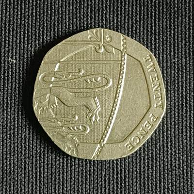【游宝拍卖】乙巳蛇年71期 节前综合场 周五集拍 - 英国盾徽版20便士