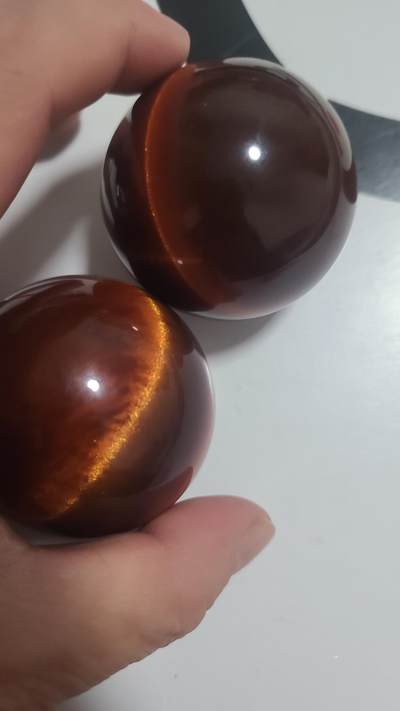 昆仑梅阁极地之瞳卡5.0手把件一对两个 - 昆仑梅阁极地之瞳卡5.0手把件一对两个