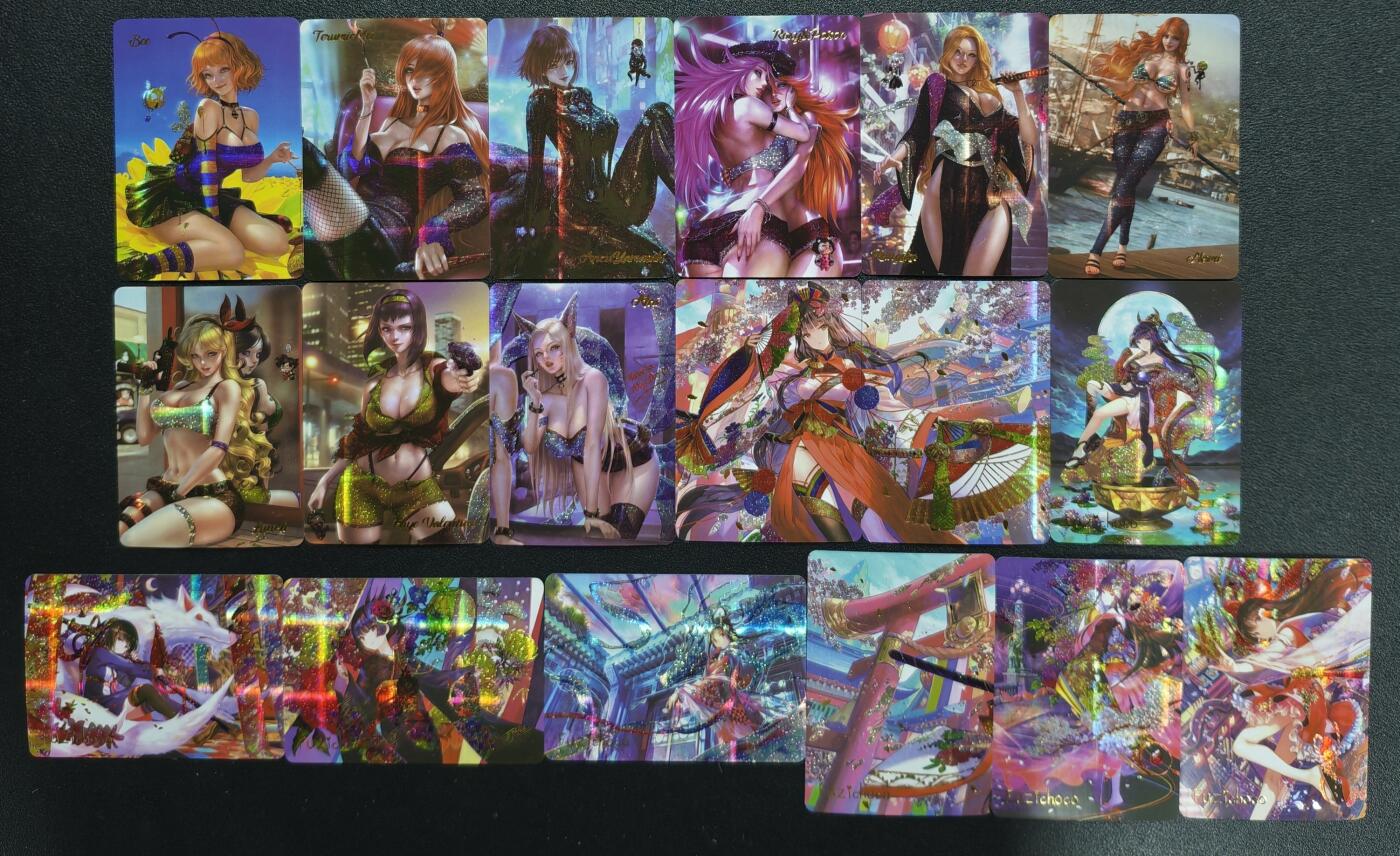 天玑星卡拍第125期《9.25周四截拍》持续收拍收评中 满赠卡需备注 燎原ACG 第十一包 纱布闪 十八张 自制卡