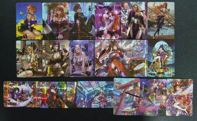 天玑星卡拍第125期《9.25周四截拍》持续收拍收评中 满赠卡需备注 - 燎原ACG 第十一包 纱布闪 十八张 自制卡