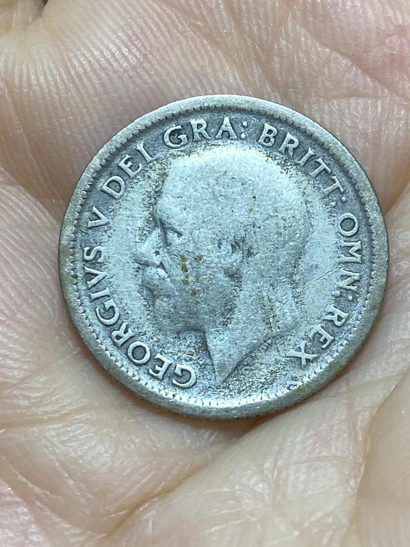 2025年第九十五场(总第一百二十一场）外国好品散币(免佣金) 英国🇬🇧1926年6便士银币(乔治五世第三版，关门年仅发行2年，500银)