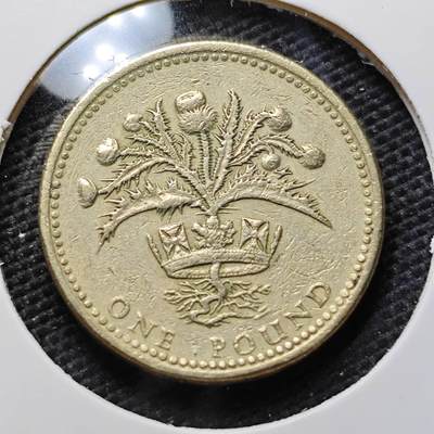 KK钱币收藏小铺 第347场 2月预留时间 周末发货 - 1989英国1镑 