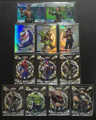 天玑星卡拍第125期《9.25周四截拍》持续收拍收评中 满赠卡需备注 - 卡卡沃 漫威争锋收藏卡系列 十二张