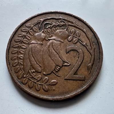 🌹外币初藏🌹🐯2025年第105场 周二无佣金特价场 - 新西兰1967年2分