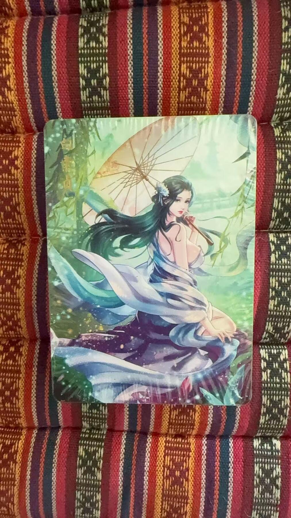 光影卡牌第23期，各家亲签，各家套卡，持续收拍品 燎原玲姐解语花普卡，好像是第四弹