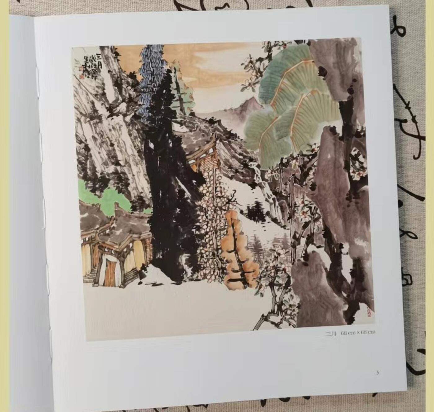 听雨轩    当代中国画名家小品集（全新正版）限时专场