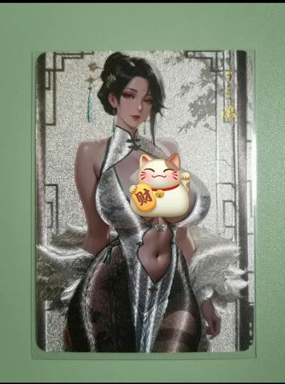光影卡牌第23期，各家亲签，各家套卡，持续收拍品 - 墨烬红颜大雷系列，粗闪工艺精美，十三娘 