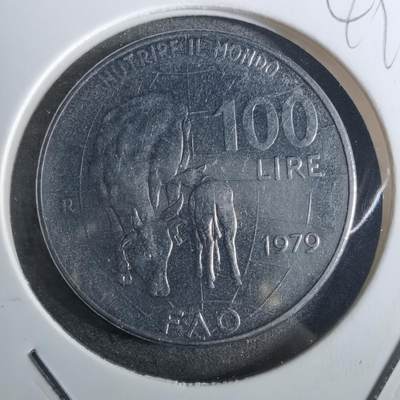 沼泽如烟--第849场 - 意大利1979年100里拉纪念币