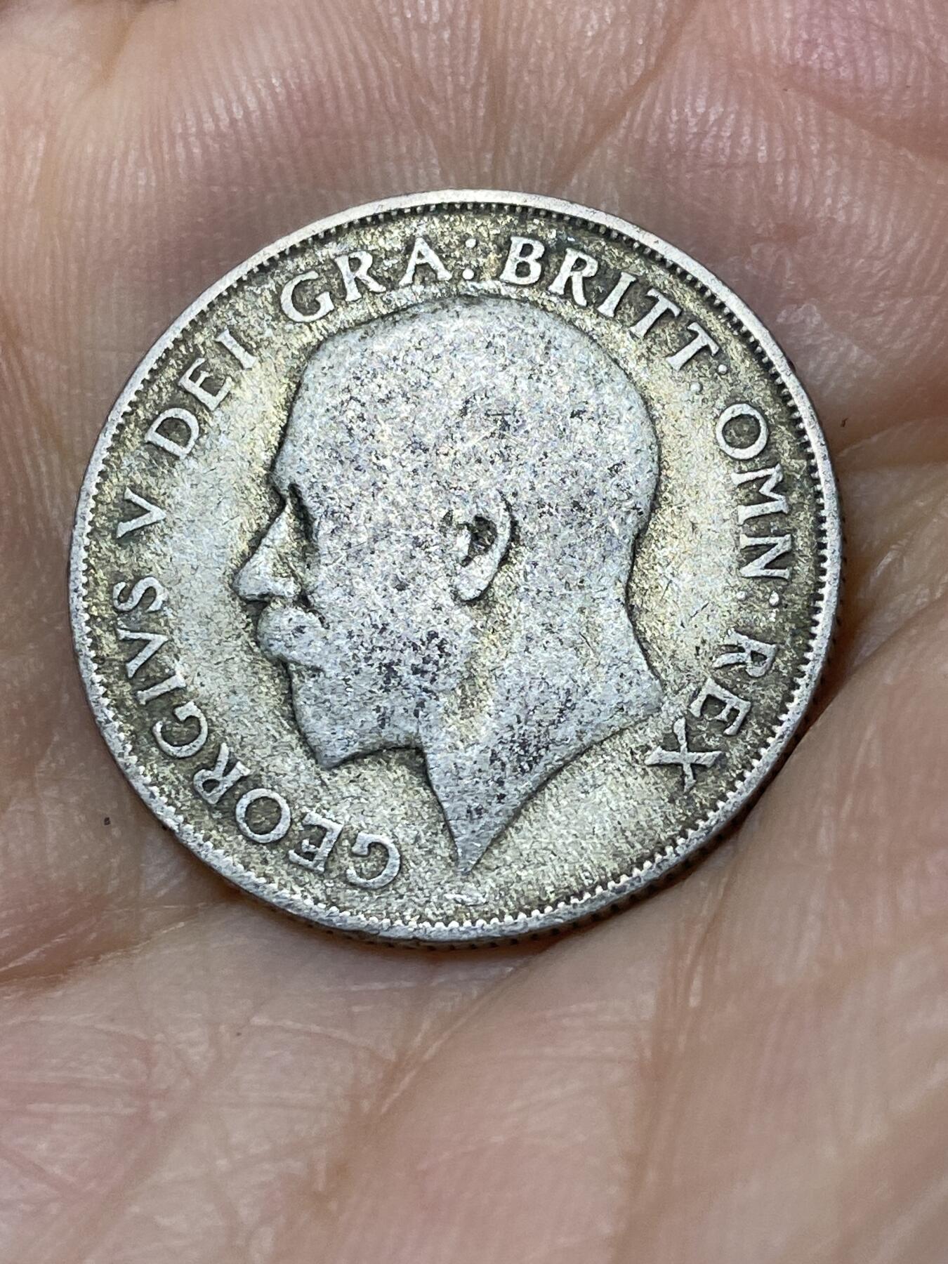 2025年第九十六场(总第一百二十二场）外国好品散币(免佣金) 英国🇬🇧1922年1先令银币(乔治五世第二版，500银)